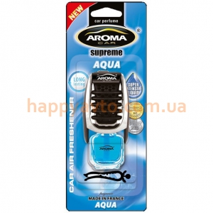 Ароматизатор в авто Aroma Car Supereme Slim 8ml - AQUA